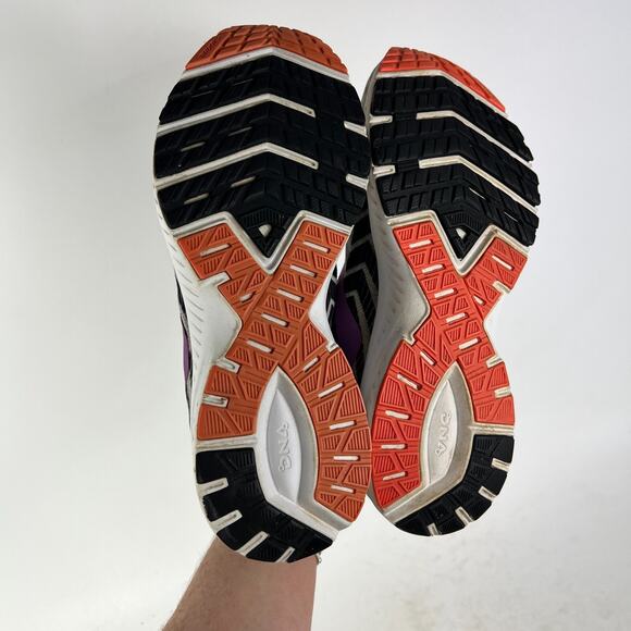 Brooks Launch 6 women's size 8.5 black pink purple athletic running sneakers - Picture 8 of 13